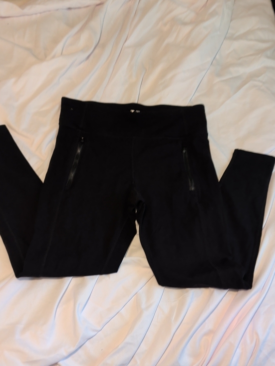 Calvin Klein Pants - Calvin Klein Black Waistband Leggings With Pockets Small